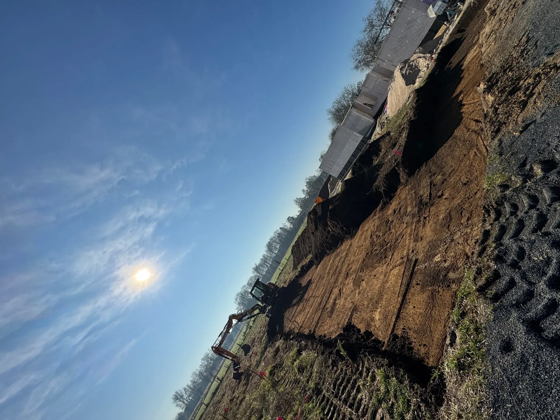 Galeriebild von Ausschachtung Bodenplatte Goch - Projektkategorie: Erdbau in Goch